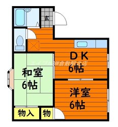 パークサイド酒津Ａ棟の物件間取画像